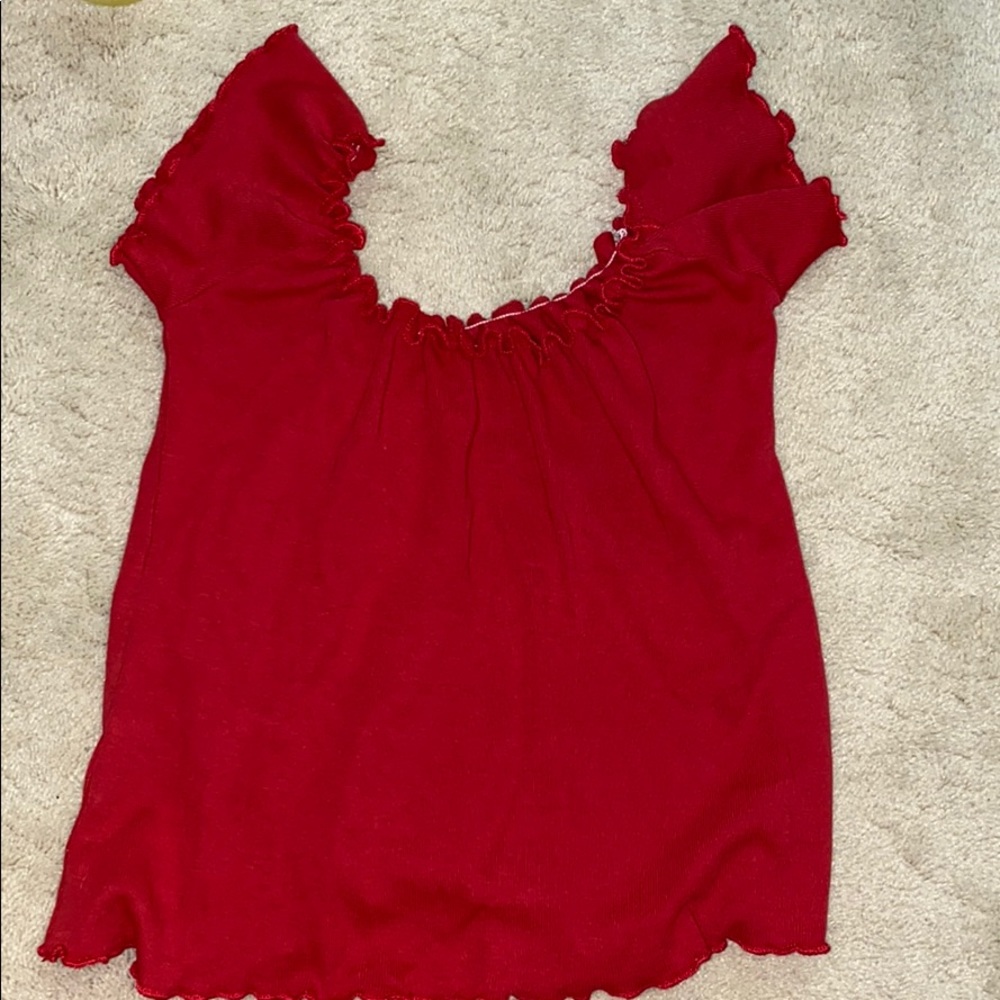 Brandy off the shoulder top